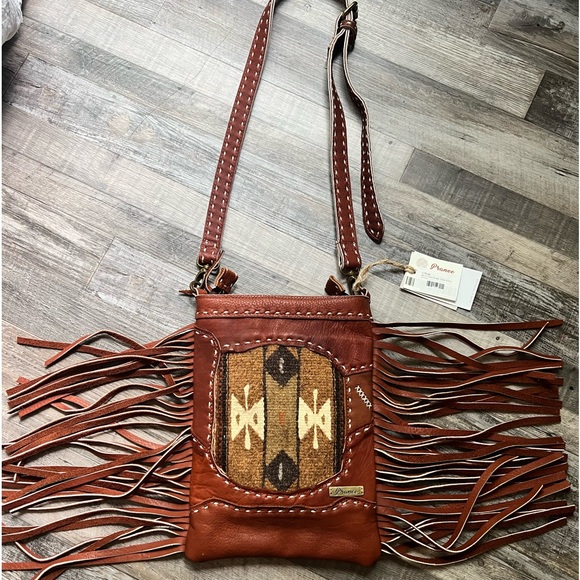Prance fringe leather purse - Picture 7 of 9